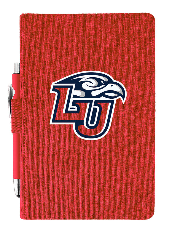 Liberty University Journal with Pen - Primary Logo