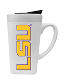 Louisiana State University 16oz. Soft Touch Ceramic Travel Mug - Primary Logo