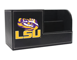 Louisiana State University  Executive Desk Caddy - Secondary Logo