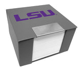 Louisiana State University Memo Cube Holder - Primary Logo