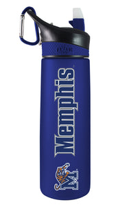 Memphis 24oz. Frosted Sport Bottle - Primary Logo & Wordmark