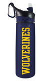 University of Michigan 24oz. Frosted Sport Bottle - Mascot Wordmark