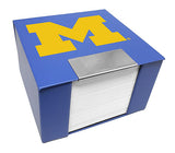 University of Michigan Memo Cube Holder - Primary Logo