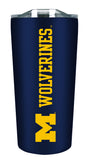 University of Michigan 18oz. Soft Touch Tumbler - Primary Logo & Mascot Wordmark