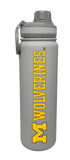 University of Michigan 24oz. Stainless Steel Bottle - Primary Logo & Mascot Wordmark