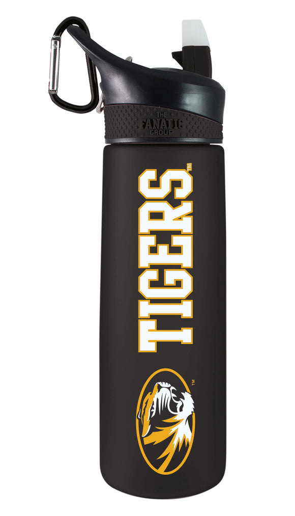 Missouri 24oz. Frosted Sport Bottle - Primary Logo & Mascot Name