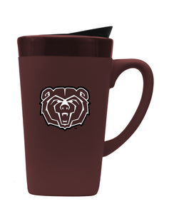 Missouri State 16oz. Soft Touch Ceramic Travel Mug - Primary Logo