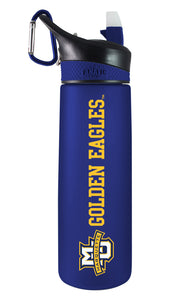 Marquette 24oz. Frosted Sport Bottle - Primary Logo & Mascot Name