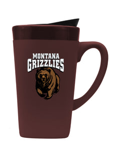 Montana 16oz. Soft Touch Ceramic Travel Mug - Primary Logo