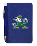 University of Notre Dame Pocket Journal with Pen - Mascot Logo