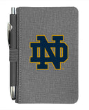 University of Notre Dame Pocket Journal with Pen - Primary Logo