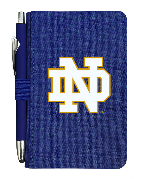 University of Notre Dame Pocket Journal with Pen - Primary Logo