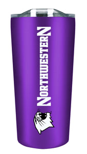 Northwestern  18oz. Soft Touch Tumbler - Mascot Logo & Wordmark