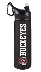 Ohio State 24oz. Frosted Sport Bottle - Primary Logo & Mascot Name