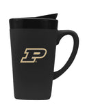 Purdue 16oz. Soft Touch Ceramic Travel Mug - Primary Logo