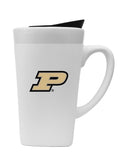 Purdue 16oz. Soft Touch Ceramic Travel Mug - Primary Logo