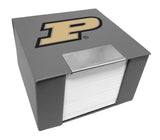 Purdue Memo Cube Holder - Primary Logo