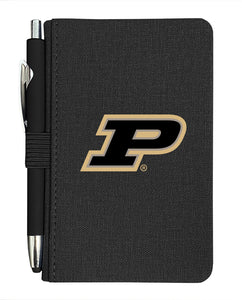Purdue Pocket Journal with Pen - Primary Logo