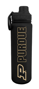 Purdue 24oz. Stainless Steel Bottle - Primary Logo & Wordmark