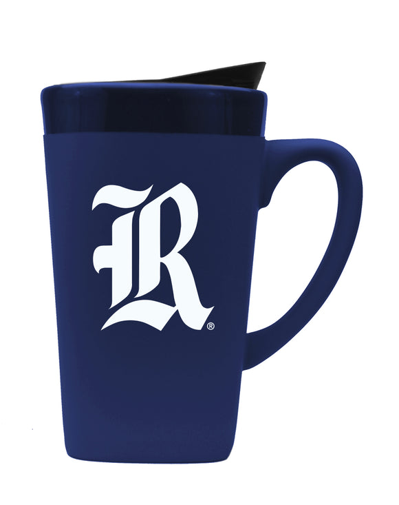 Rice University 16oz. Soft Touch Ceramic Travel Mug - Primary Logo