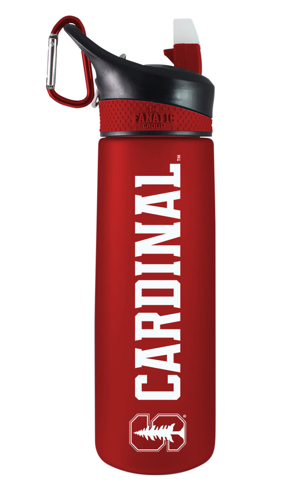 Stanford 24oz. Frosted Sport Bottle - Primary Logo & Mascot Wordmark