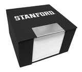 Stanford Memo Cube Holder - Wordmark