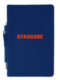 Syracuse University Journal with Pen - Wordmark