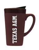 Texas A&M 16oz. Soft Touch Ceramic Travel Mug - Wordmark