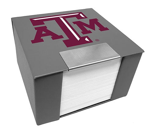 Texas A&M Memo Cube Holder - Primary Logo