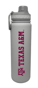 Texas A&M 24oz. Stainless Steel Bottle - Primary Logo & Short School Name