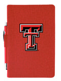 Texas Tech Journal with Pen - Primary Logo