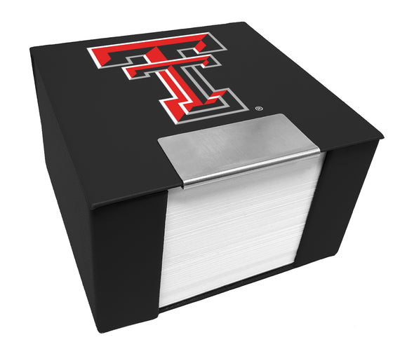 Texas Tech Memo Cube Holder - Primary Logo