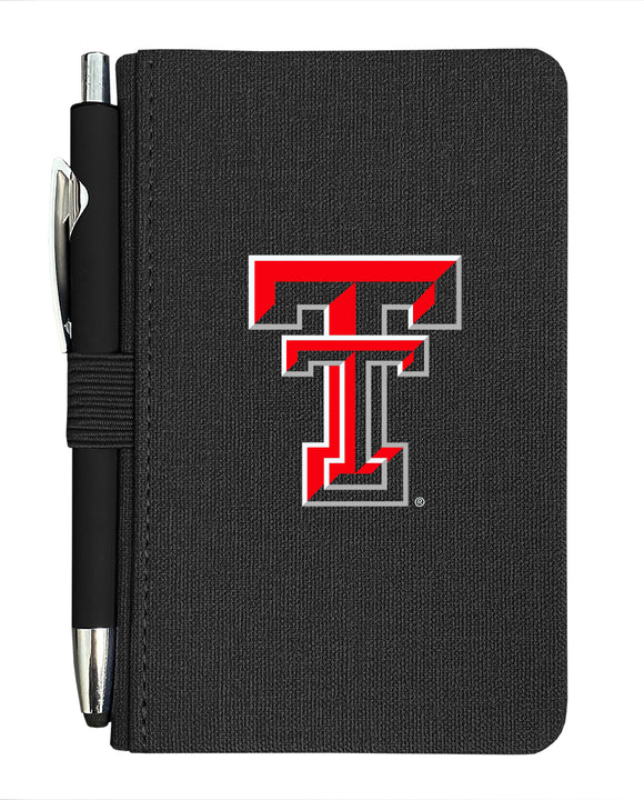 Texas Tech Pocket Journal with Pen - Primary Logo