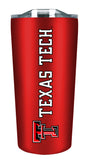 Texas Tech 18oz. Soft Touch Tumbler - Primary Logo & Wordmark