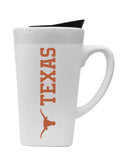 University of Texas 16oz. Soft Touch Ceramic Travel Mug - Primary Logo & Wordmark