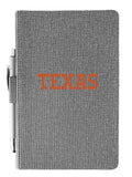 University of Texas Journal with Pen - Wordmark