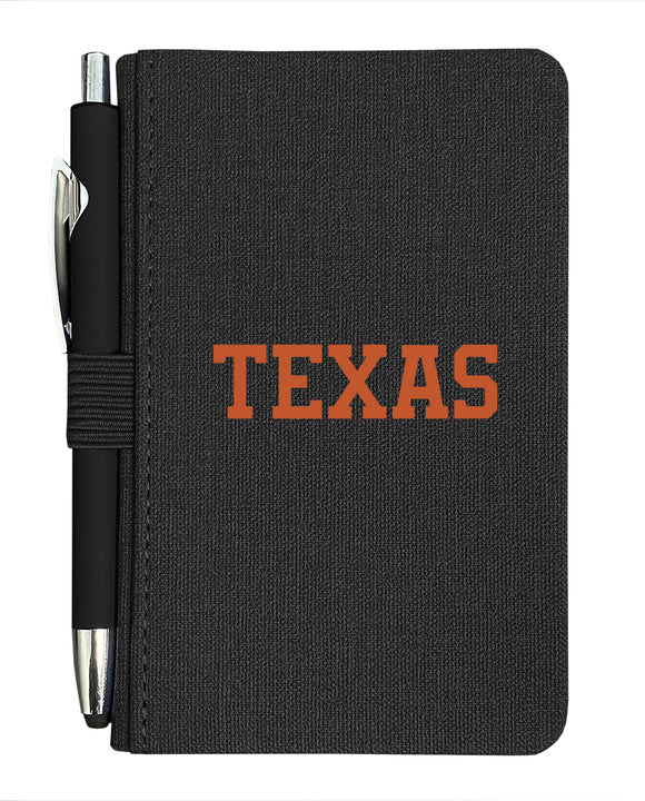 University of Texas Pocket Journal with Pen - Wordmark