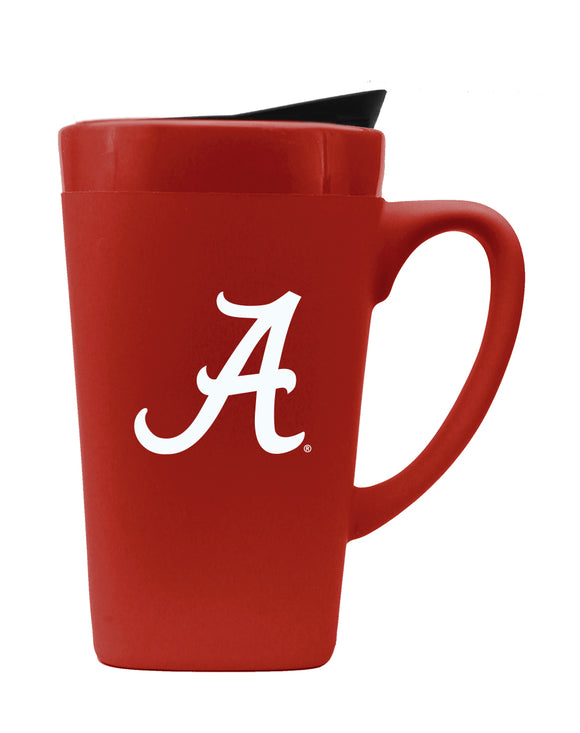 University of Alabama 16oz. Soft Touch Ceramic Travel Mug - Primary Logo