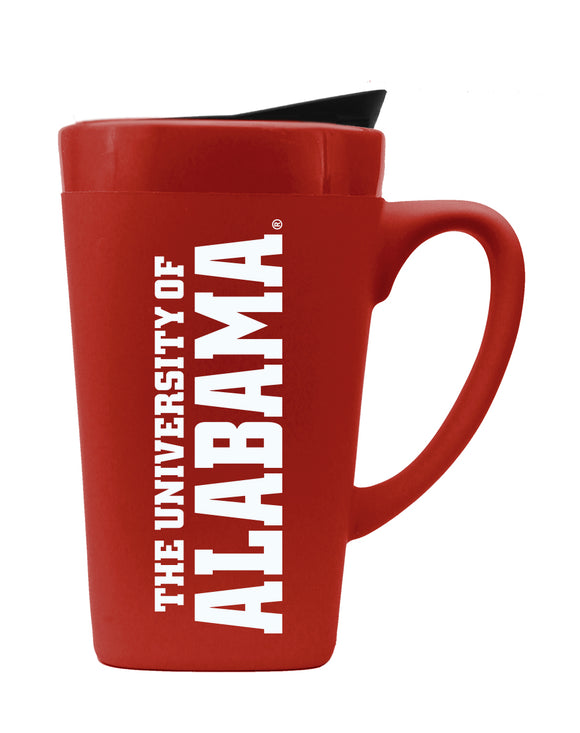 University of Alabama 16oz. Soft Touch Ceramic Travel Mug - Wordmark