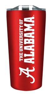 University of Alabama 18oz. Soft Touch Tumbler - Primary Logo & Wordmark