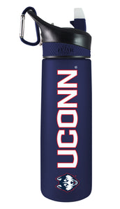 UCONN  24oz. Frosted Sport Bottle - Primary Logo & Wordmark