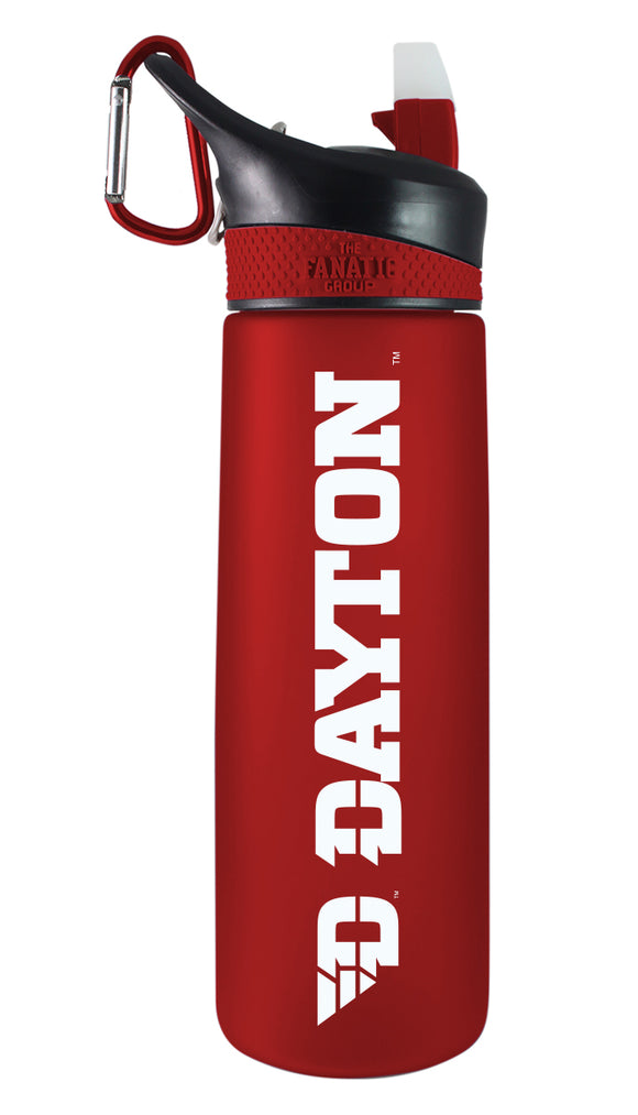 University of Dayton 24oz. Frosted Sport Bottle - Primary Logo & Wordmark