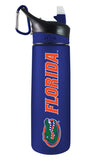 University of Florida 24oz. Frosted Sport Bottle - Primary Logo & Wordmark