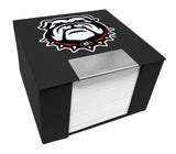 University of Georgia Memo Cube Holder - Mascot Logo