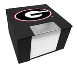 University of Georgia Memo Cube Holder - Primary Logo