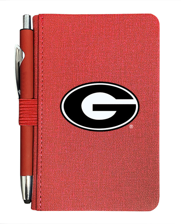 University of Georgia Pocket Journal with Pen - Primary Logo