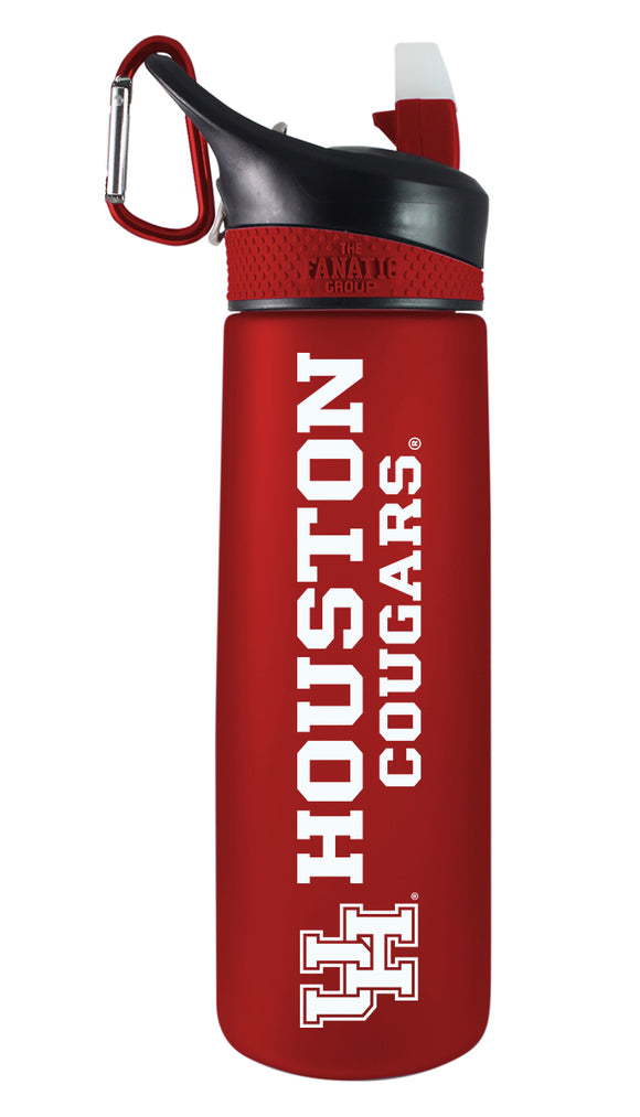 Houston  24oz. Frosted Sport Bottle - Primary Logo & Wordmark