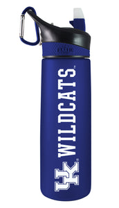 Kentucky 24oz. Frosted Sport Bottle - Primary Logo & Mascot Wordmark