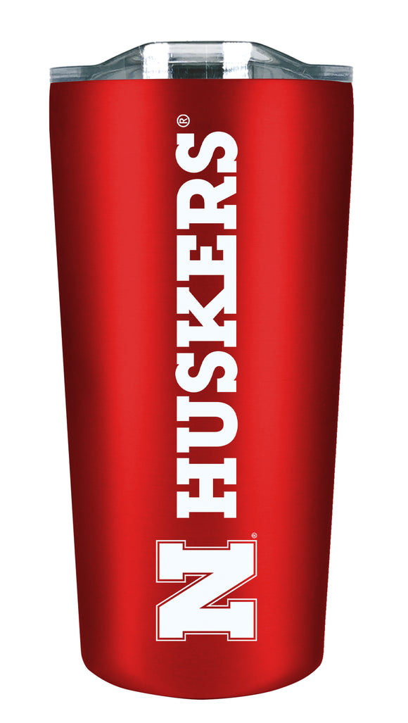 University of Nebraska 18oz. Soft Touch Tumbler - Primary Logo & Mascot Wordmark