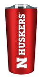 University of Nebraska 18oz. Soft Touch Tumbler - Primary Logo & Mascot Wordmark